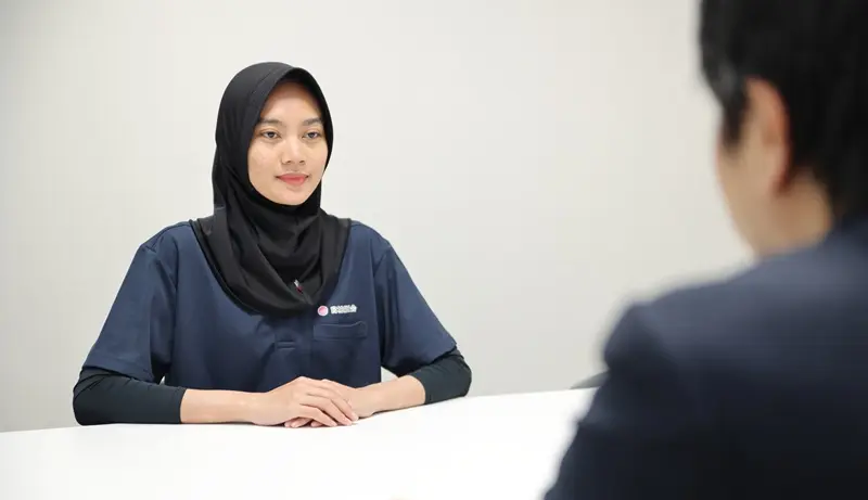 定期的な面談をおこないます